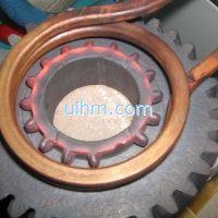 induction heating gear teeth