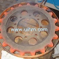 induction hardening big gear