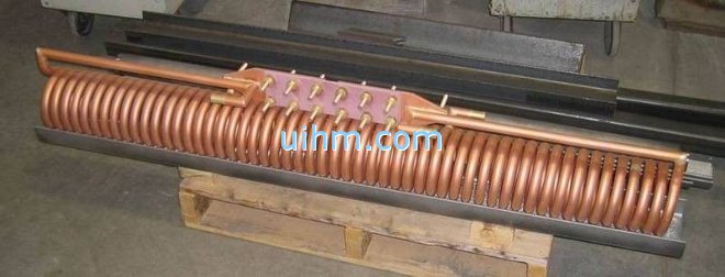 custom-build solenoid induction coils with screw fixing for textile machine