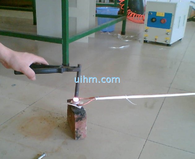 custom-design long induction coil for heating steel bar