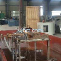 induction hardening metal surface