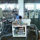 induction heaters under testing in workshop