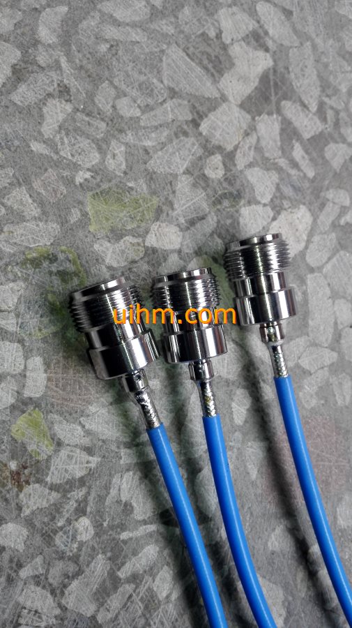 induction brazing Fiber Interface by UHF machine (8)