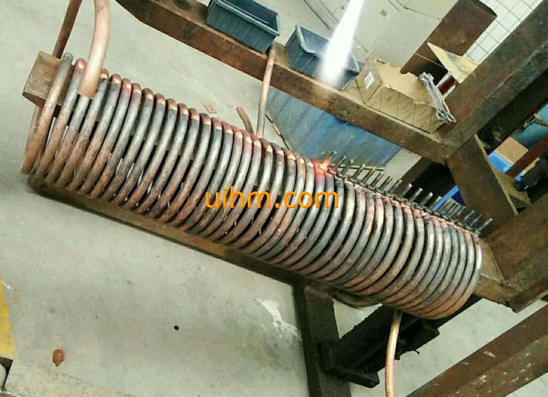 producing induction coils for induction forging works