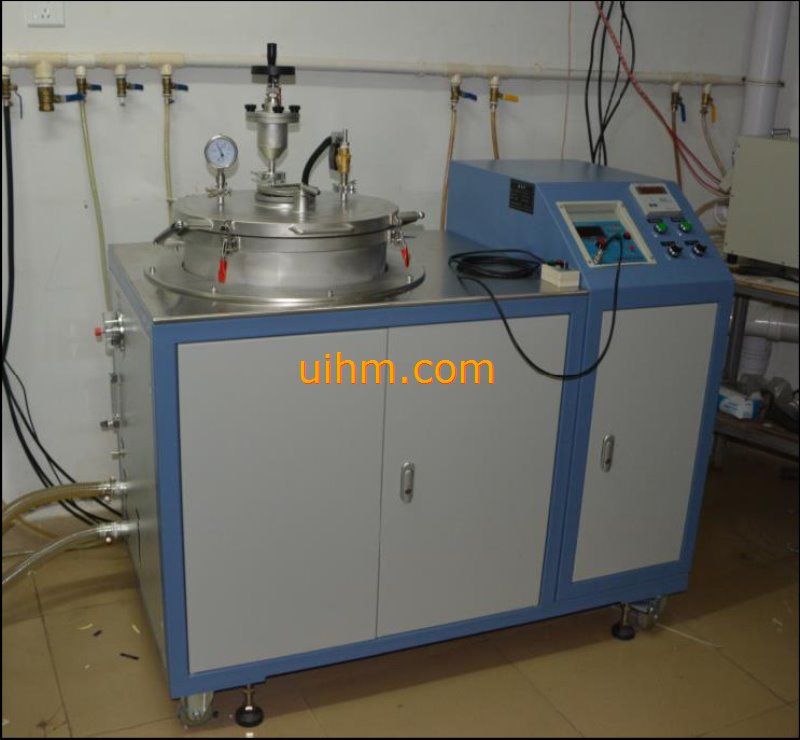 induction vacuum melting machine